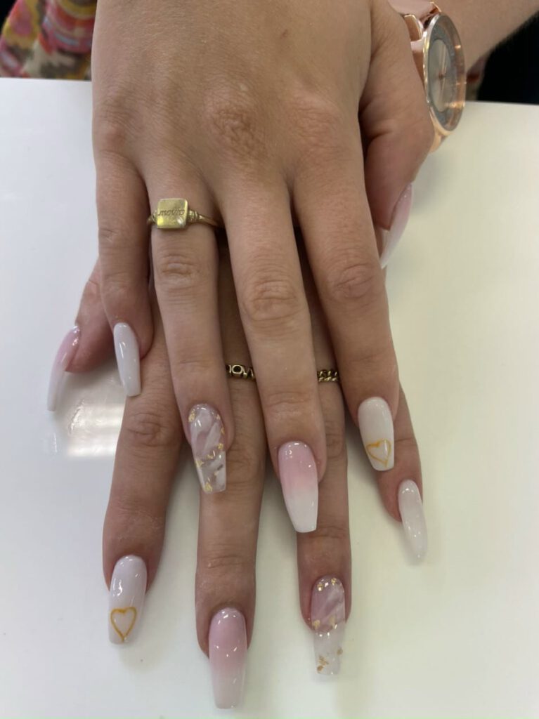 French manicure bij Nagelstudio Mai Kim